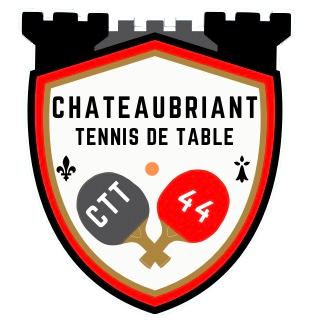 Logo Châteaubriant Tennis de Table 44
